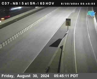 NB 163 South End HOV