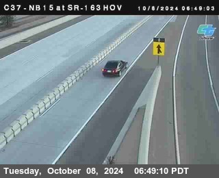 NB 163 South End HOV