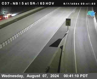 NB 163 South End HOV