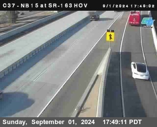 NB 163 South End HOV