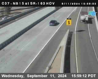 NB 163 South End HOV