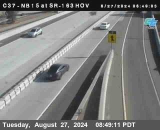 NB 163 South End HOV