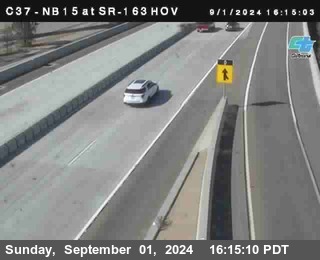 NB 163 South End HOV