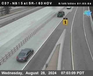 NB 163 South End HOV