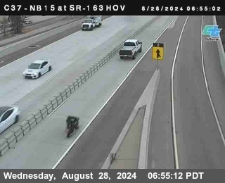 NB 163 South End HOV