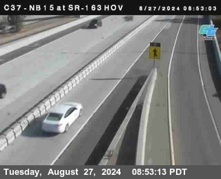 NB 163 South End HOV