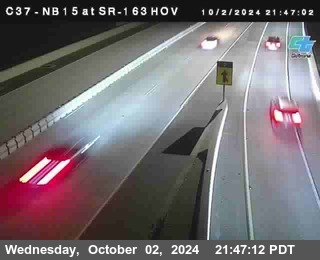 NB 163 South End HOV