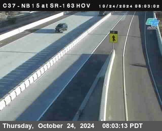 NB 163 South End HOV