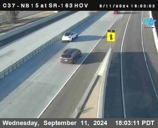 NB 163 South End HOV