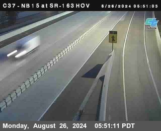 NB 163 South End HOV