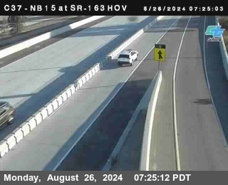 NB 163 South End HOV