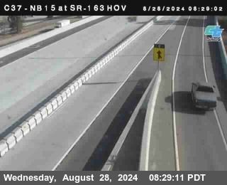 NB 163 South End HOV