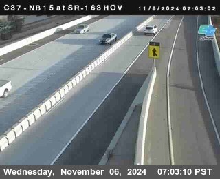 NB 163 South End HOV