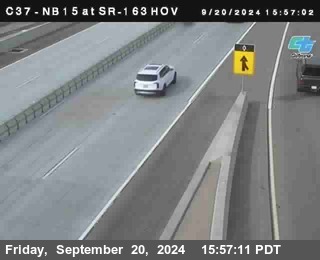 NB 163 South End HOV