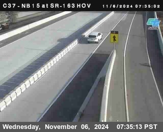 NB 163 South End HOV