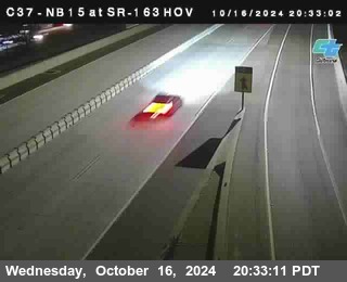 NB 163 South End HOV