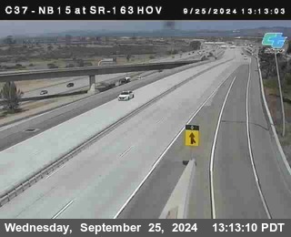 NB 163 South End HOV