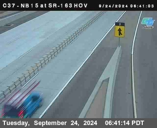 NB 163 South End HOV