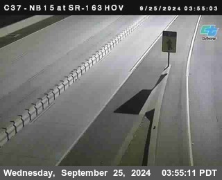 NB 163 South End HOV