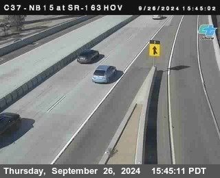 NB 163 South End HOV