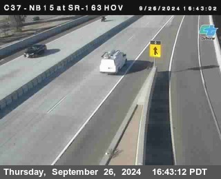 NB 163 South End HOV