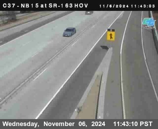 NB 163 South End HOV