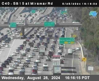 SB 15 at Miramar Rd