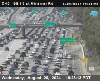 SB 15 at Miramar Rd