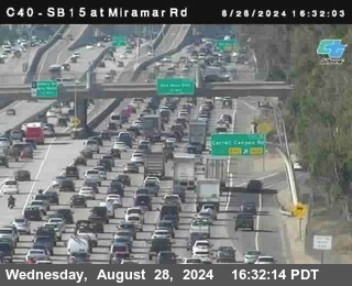 SB 15 at Miramar Rd