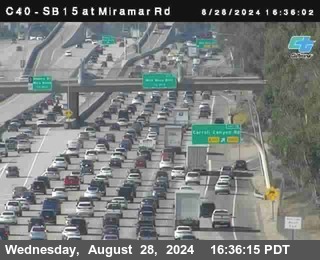 SB 15 at Miramar Rd