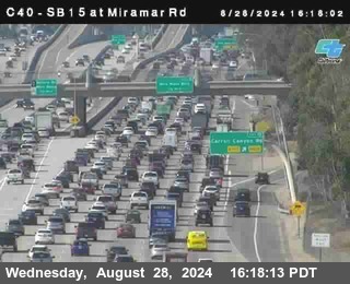 SB 15 at Miramar Rd