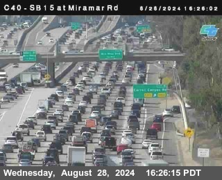 SB 15 at Miramar Rd