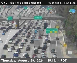 SB 15 at Miramar Rd