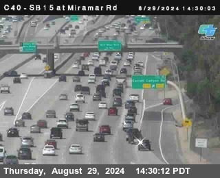 SB 15 at Miramar Rd