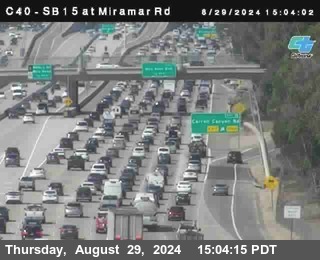 SB 15 at Miramar Rd