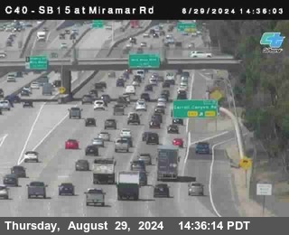 SB 15 at Miramar Rd