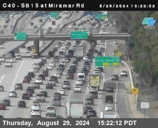 SB 15 at Miramar Rd