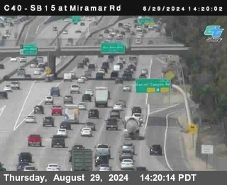 SB 15 at Miramar Rd