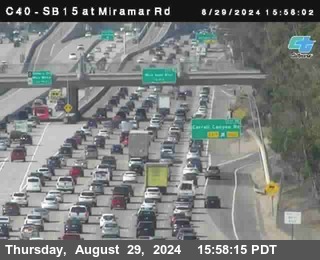 SB 15 at Miramar Rd