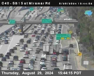 SB 15 at Miramar Rd