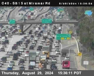 SB 15 at Miramar Rd