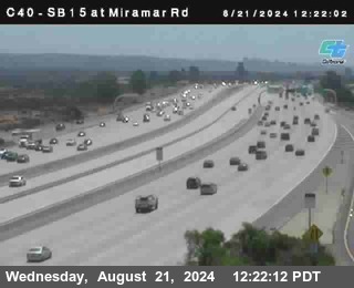 SB 15 at Miramar Rd