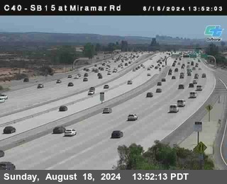 SB 15 at Miramar Rd