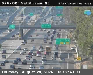 SB 15 at Miramar Rd