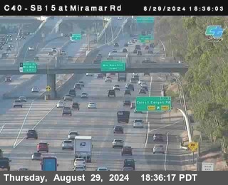 SB 15 at Miramar Rd