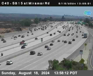 SB 15 at Miramar Rd