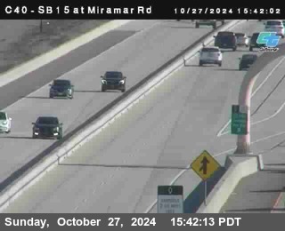 SB 15 at Miramar Rd