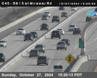 SB 15 at Miramar Rd