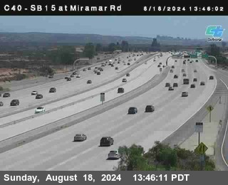 SB 15 at Miramar Rd