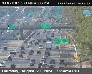 SB 15 at Miramar Rd